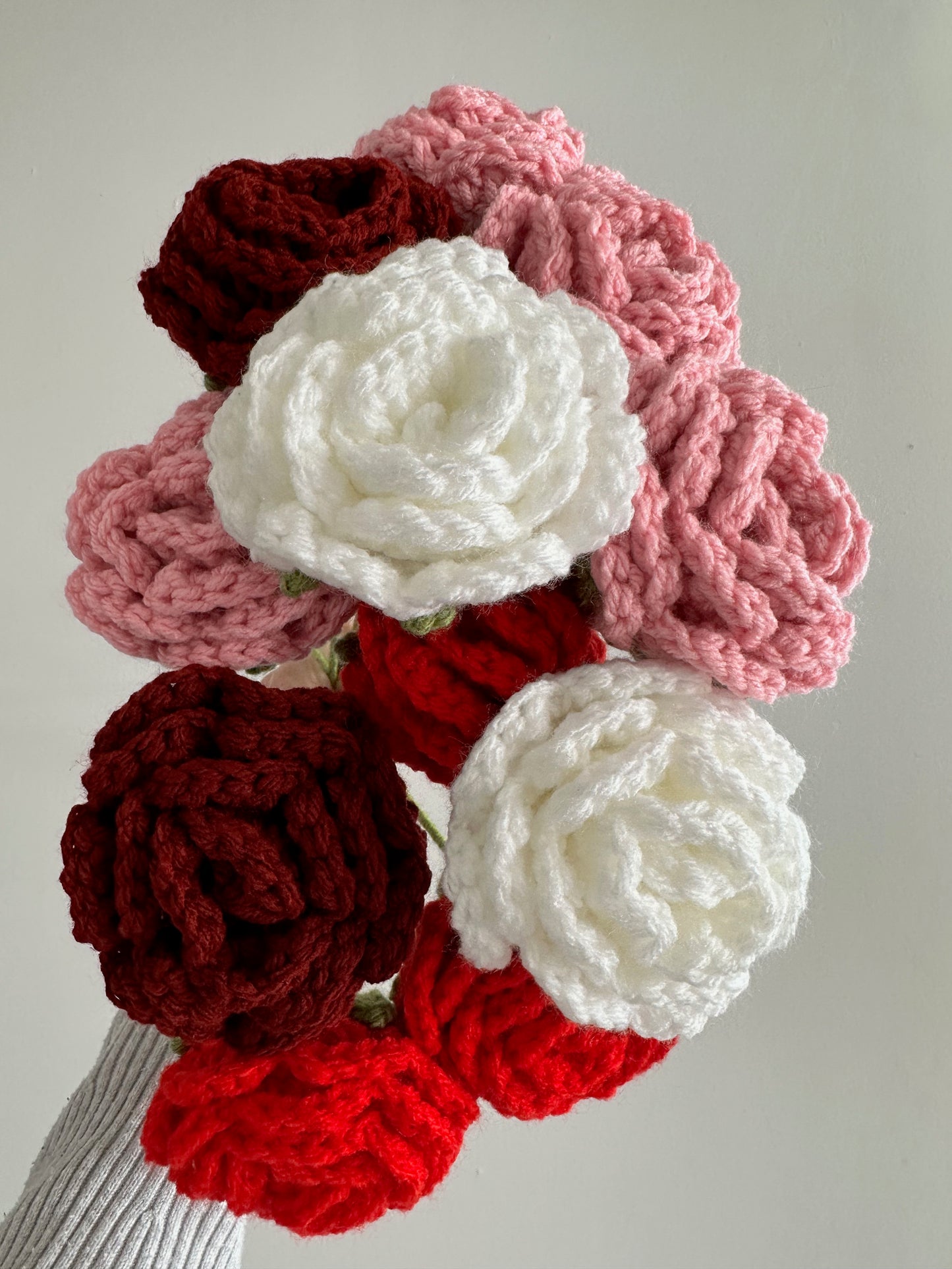 Crochet Rose Flower Pattern