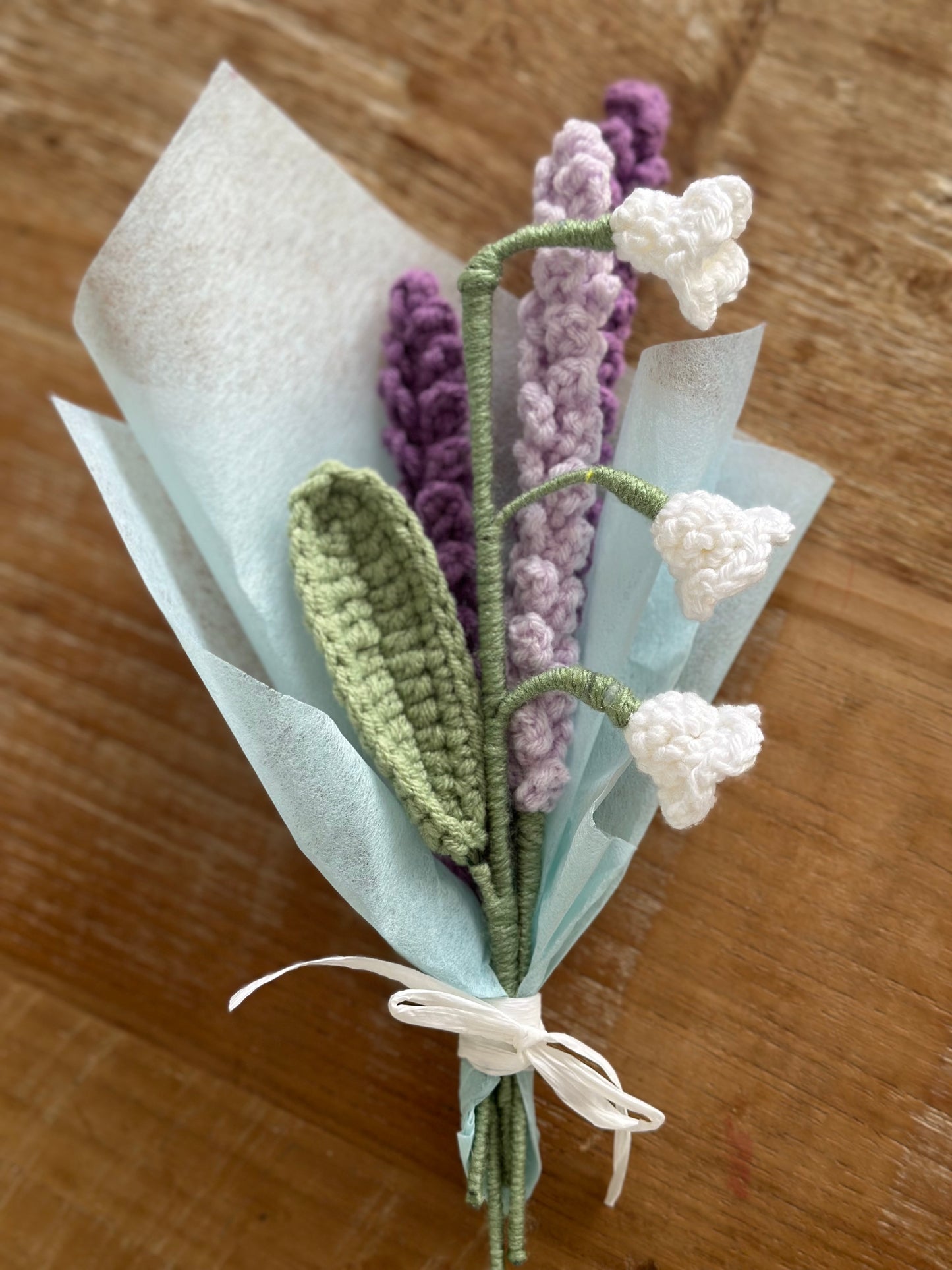 Lily of the Valley and Lavender Mix Mini Bouquet