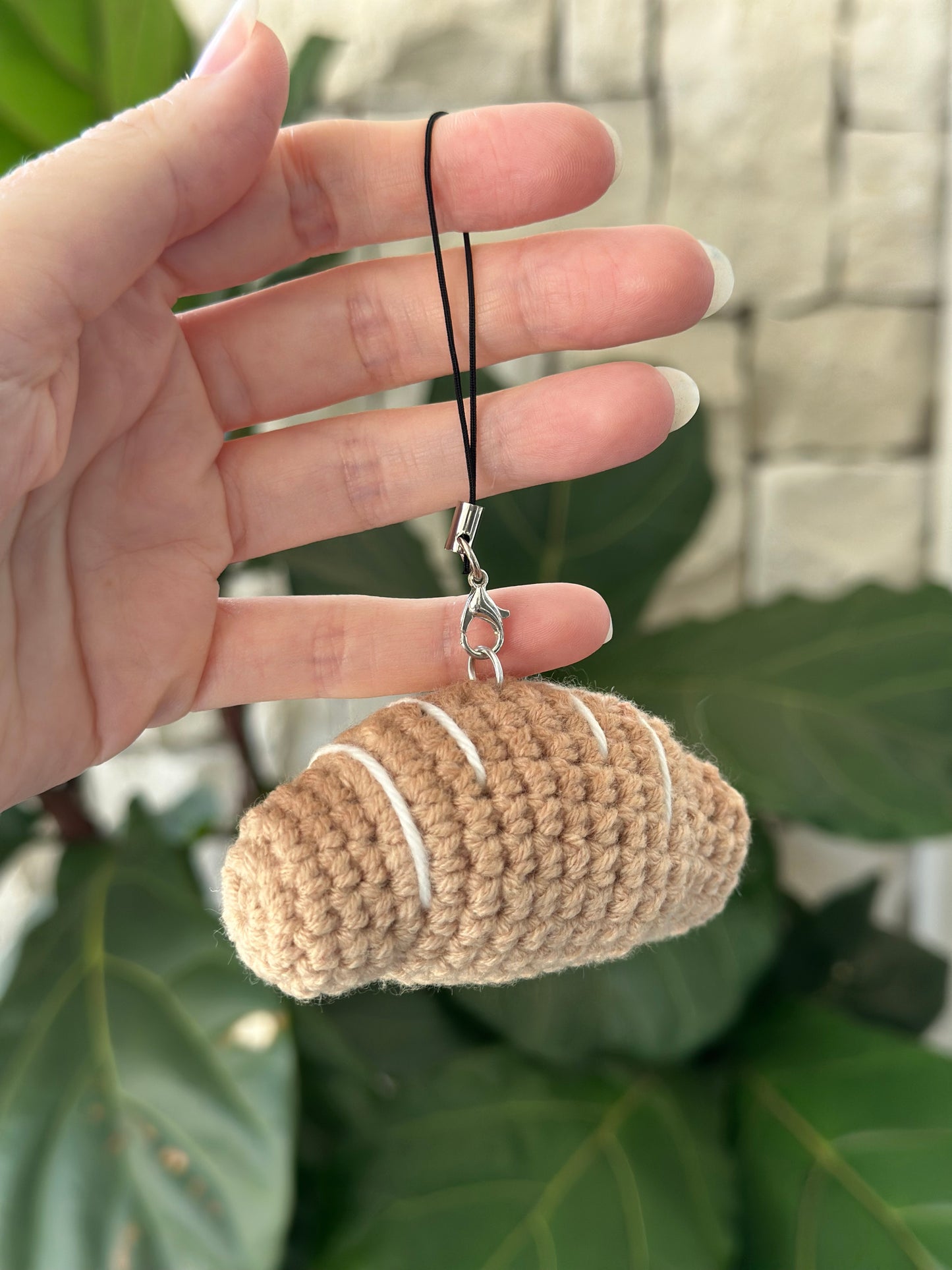 Croissant Key Charm / Keychain