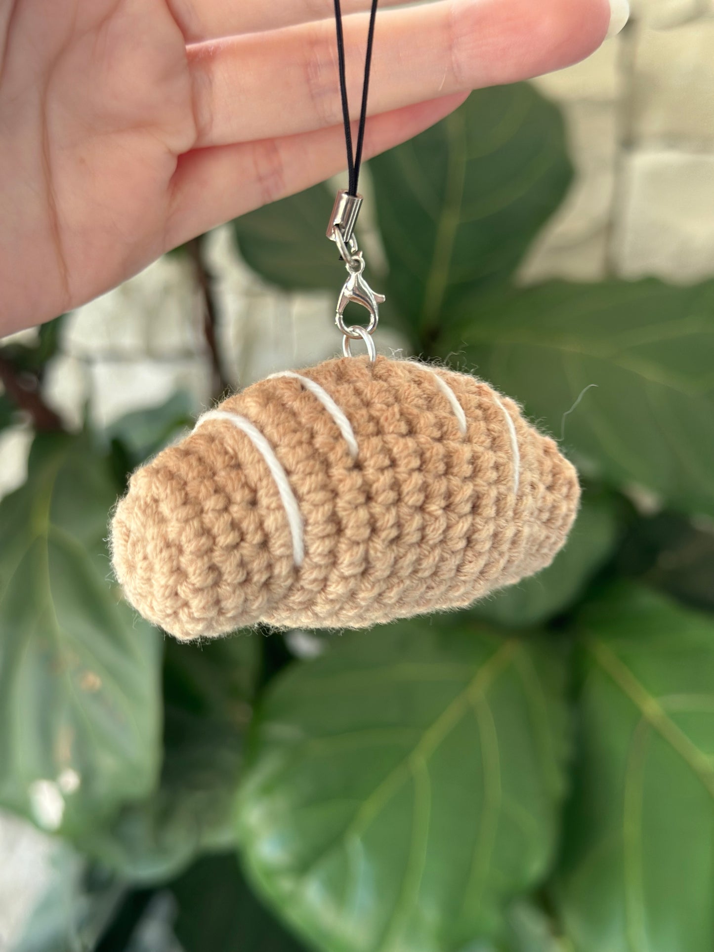 Croissant Key Charm / Keychain