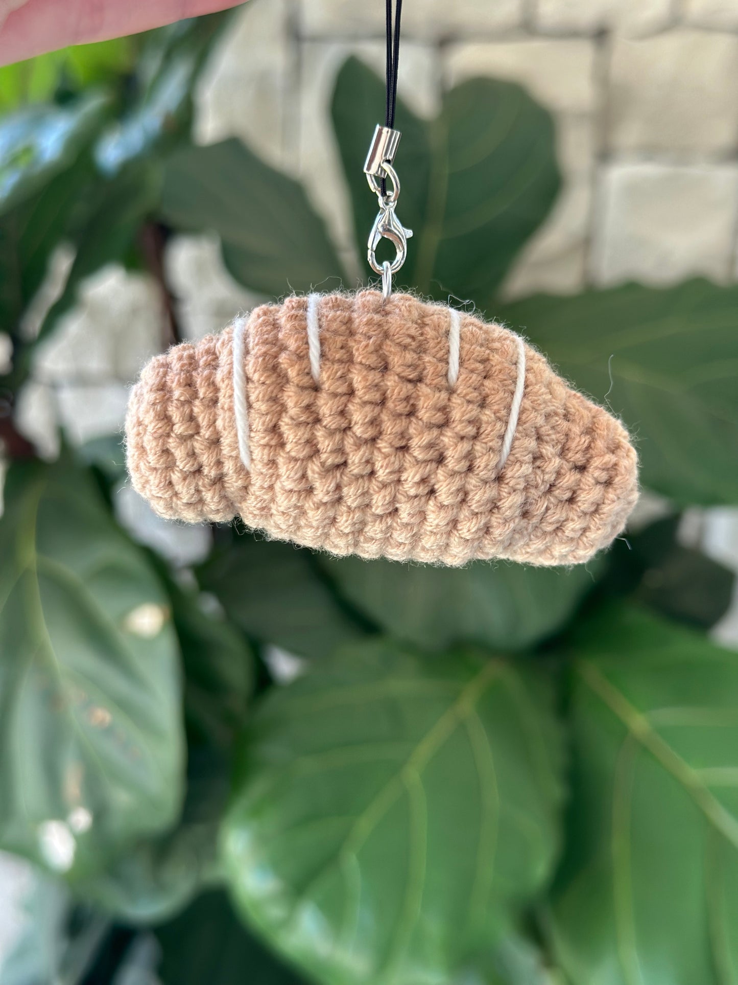 Croissant Key Charm / Keychain
