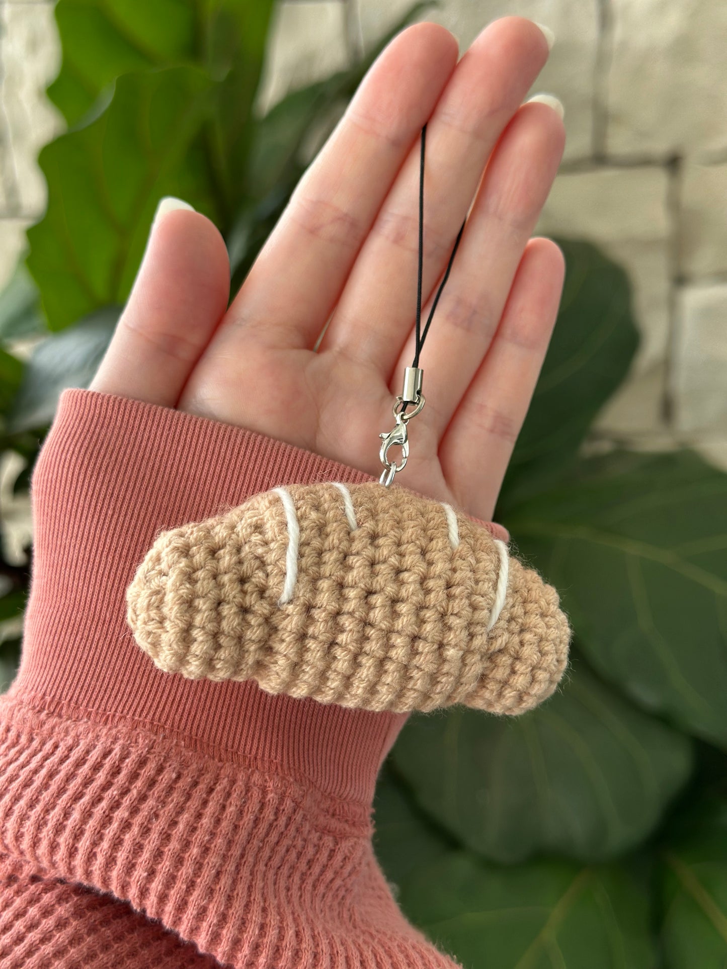 Croissant Key Charm / Keychain
