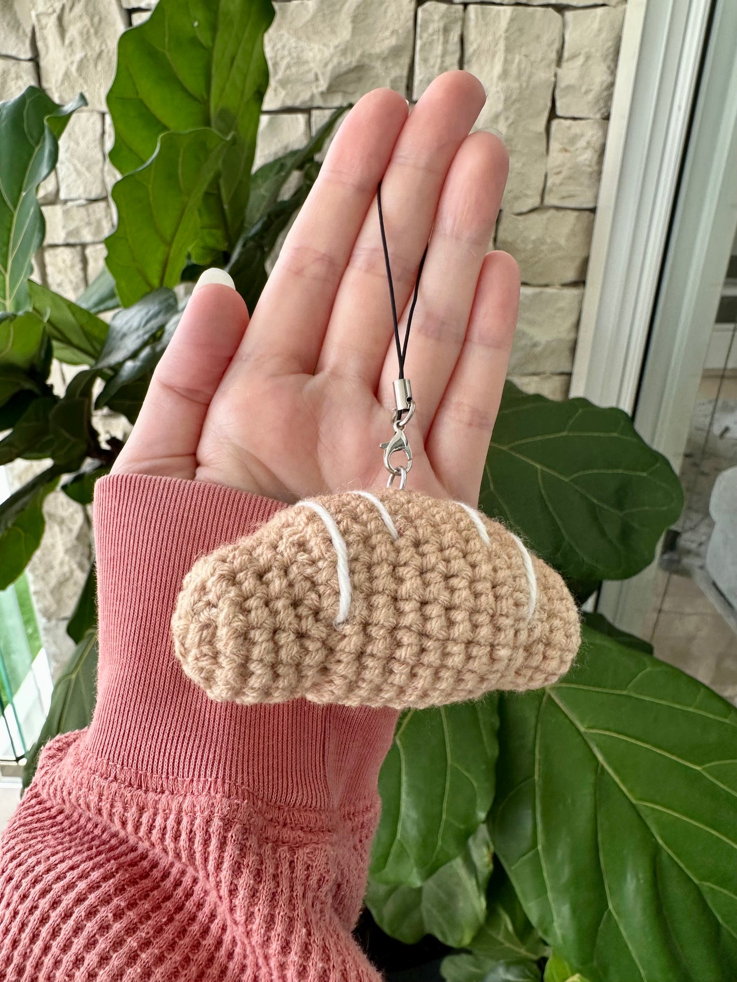 Croissant Key Charm / Keychain