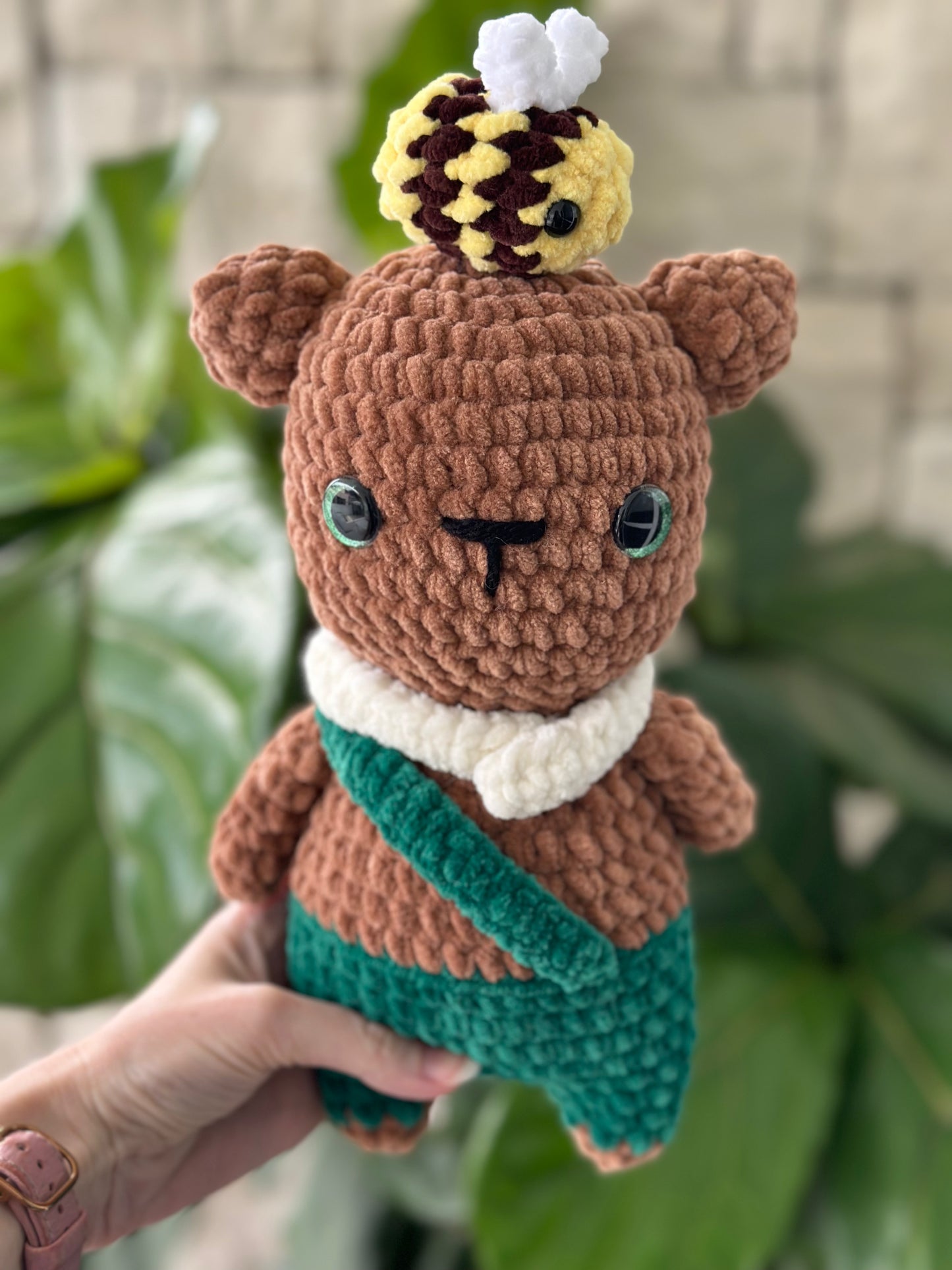 Spring Bear With Bee Buddy